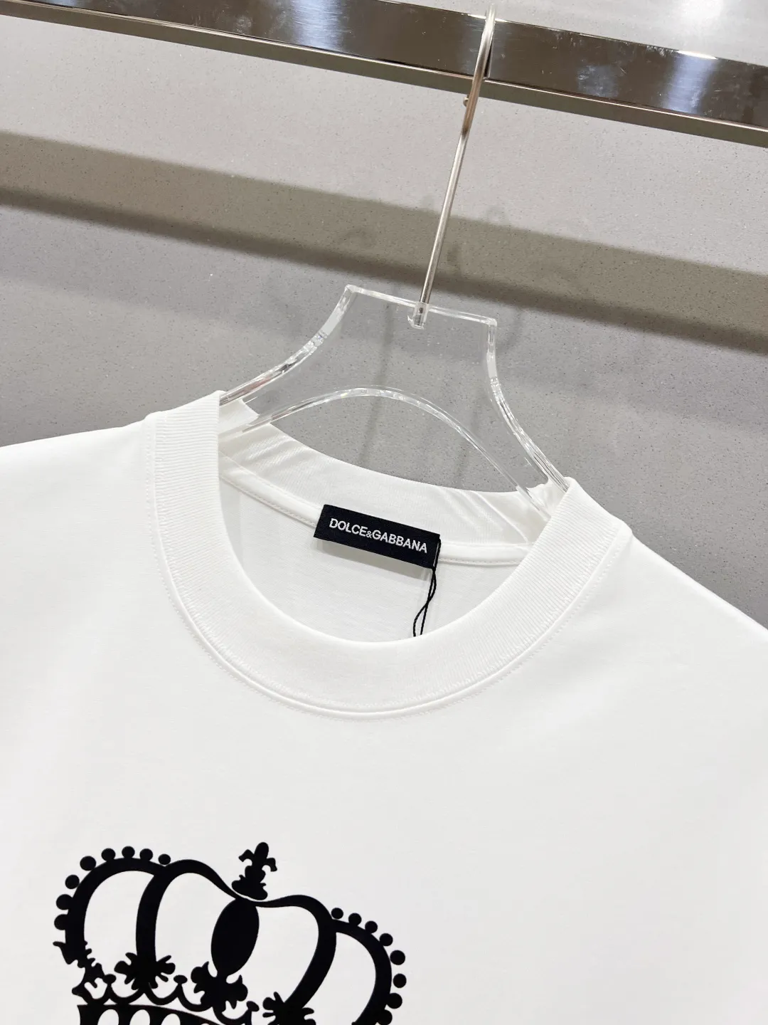 110👍DG logo Logo Same Style T Versatile ( ) : Black White Size：S M L XL
